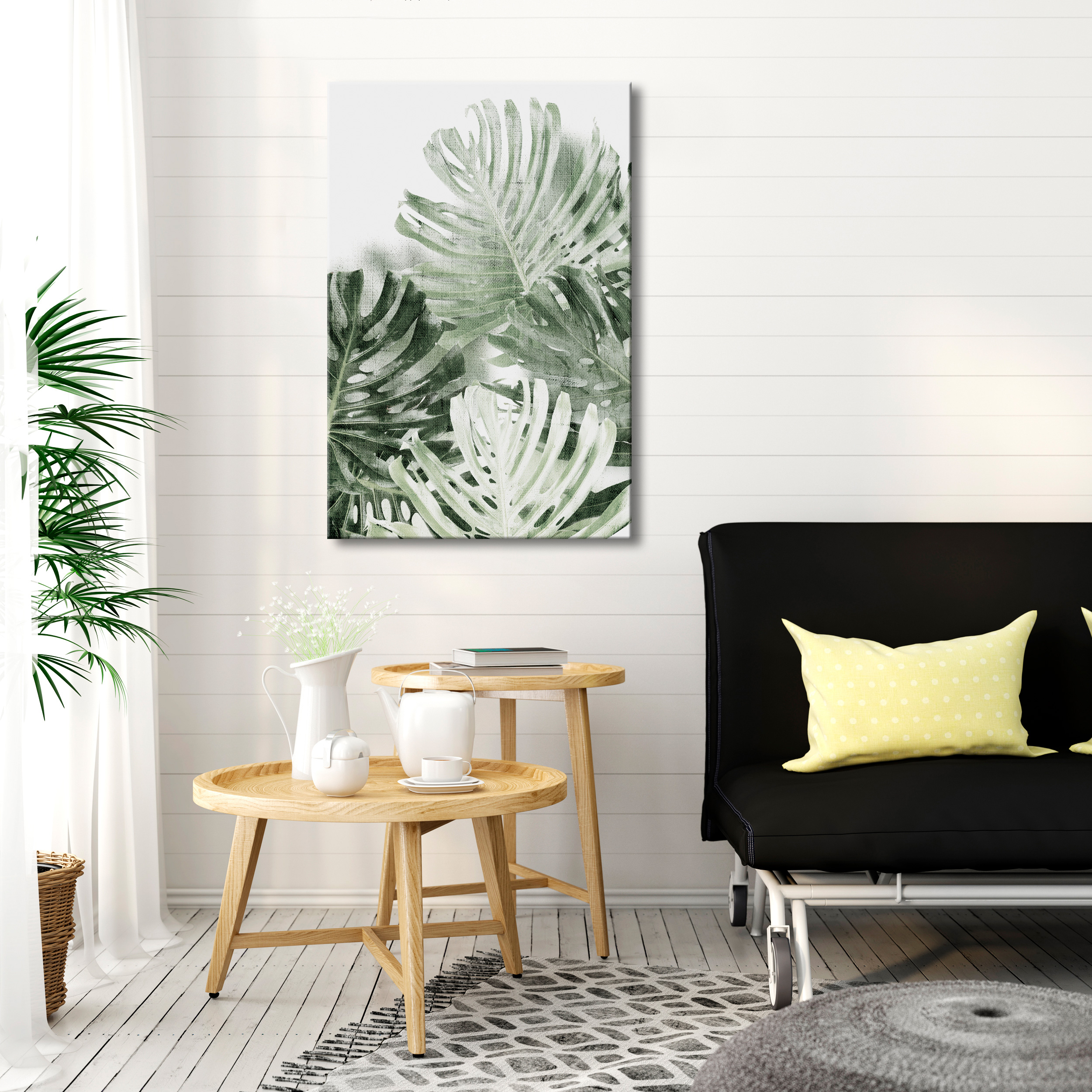 Plant Canvas Deco images texture XXL Wall Mural Art Print living room 7 Motif