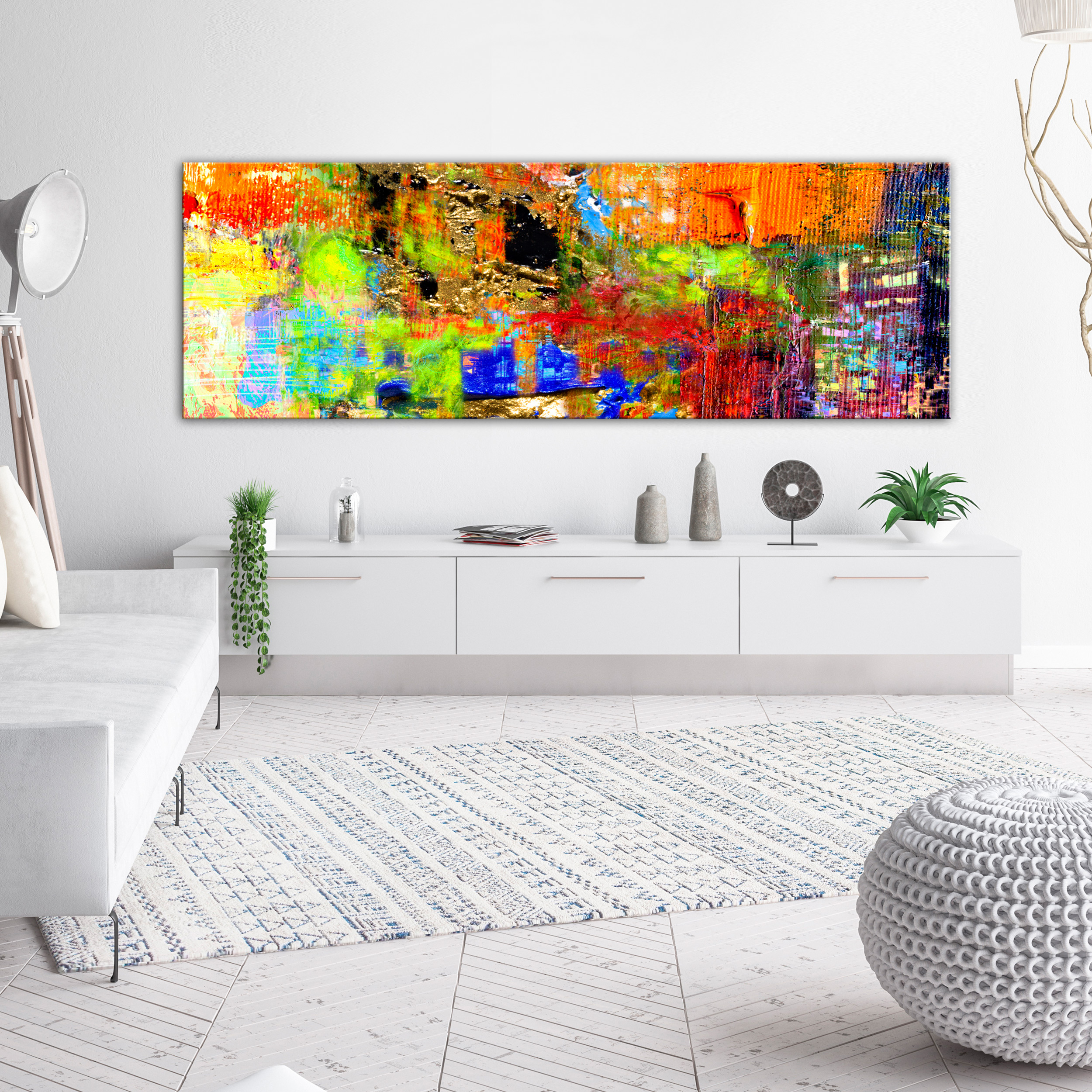 Canvas Deco Pictures Abstract Modern Wall Pictures XXL Living Room Art