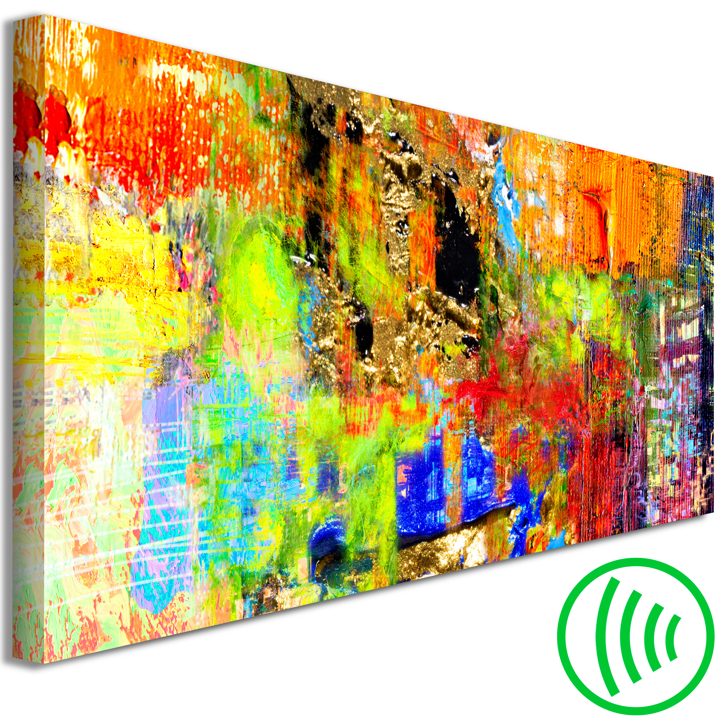 Wie Gemalt Abstrakt VLIES LEINWAND DEKO BILDER WANDBILDER XXL WOHNZIMMER - Bild 13 von 27