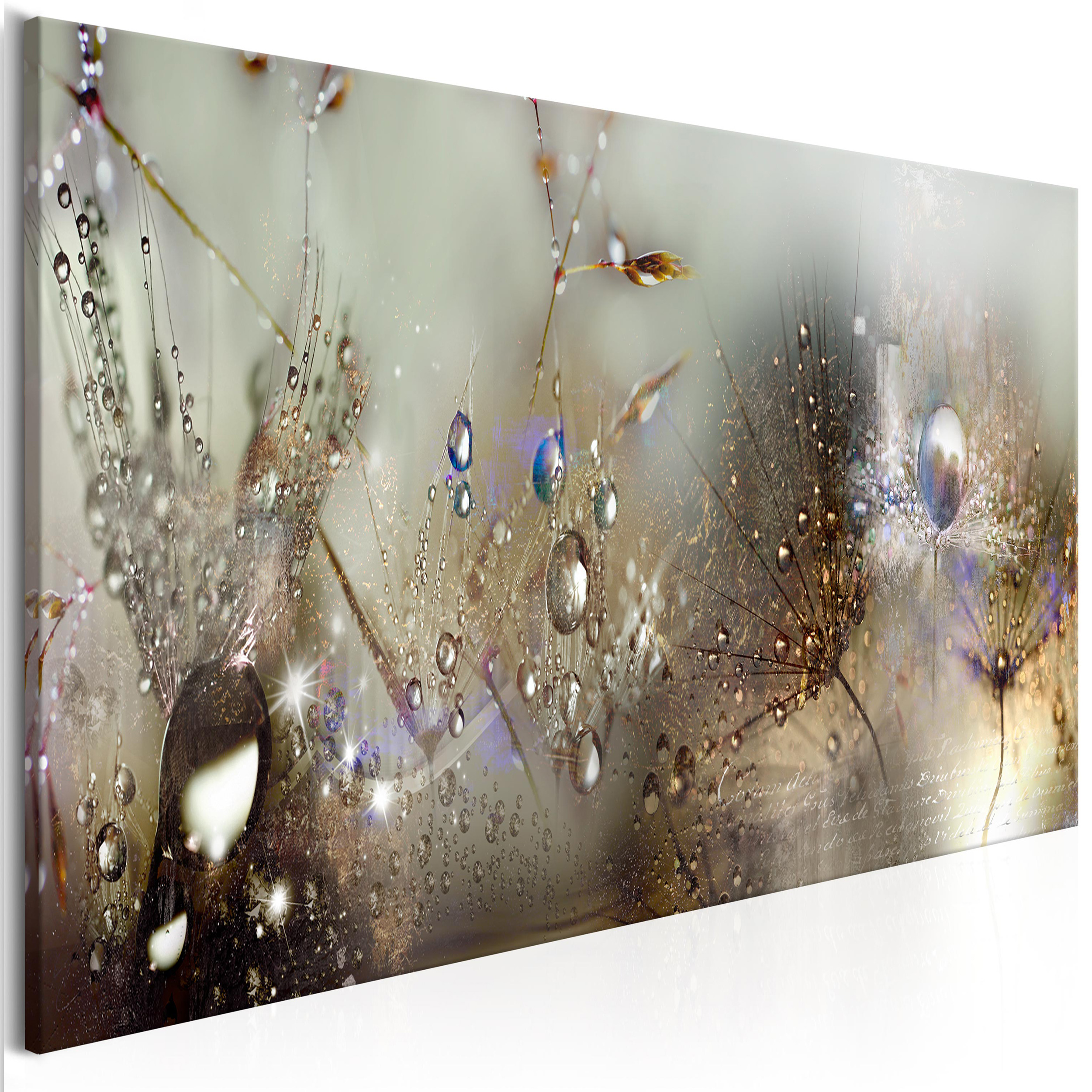 Leinwandbild Kunst-Druck 125x50 Bilder Blumen & Pflanzen Pusteblume 