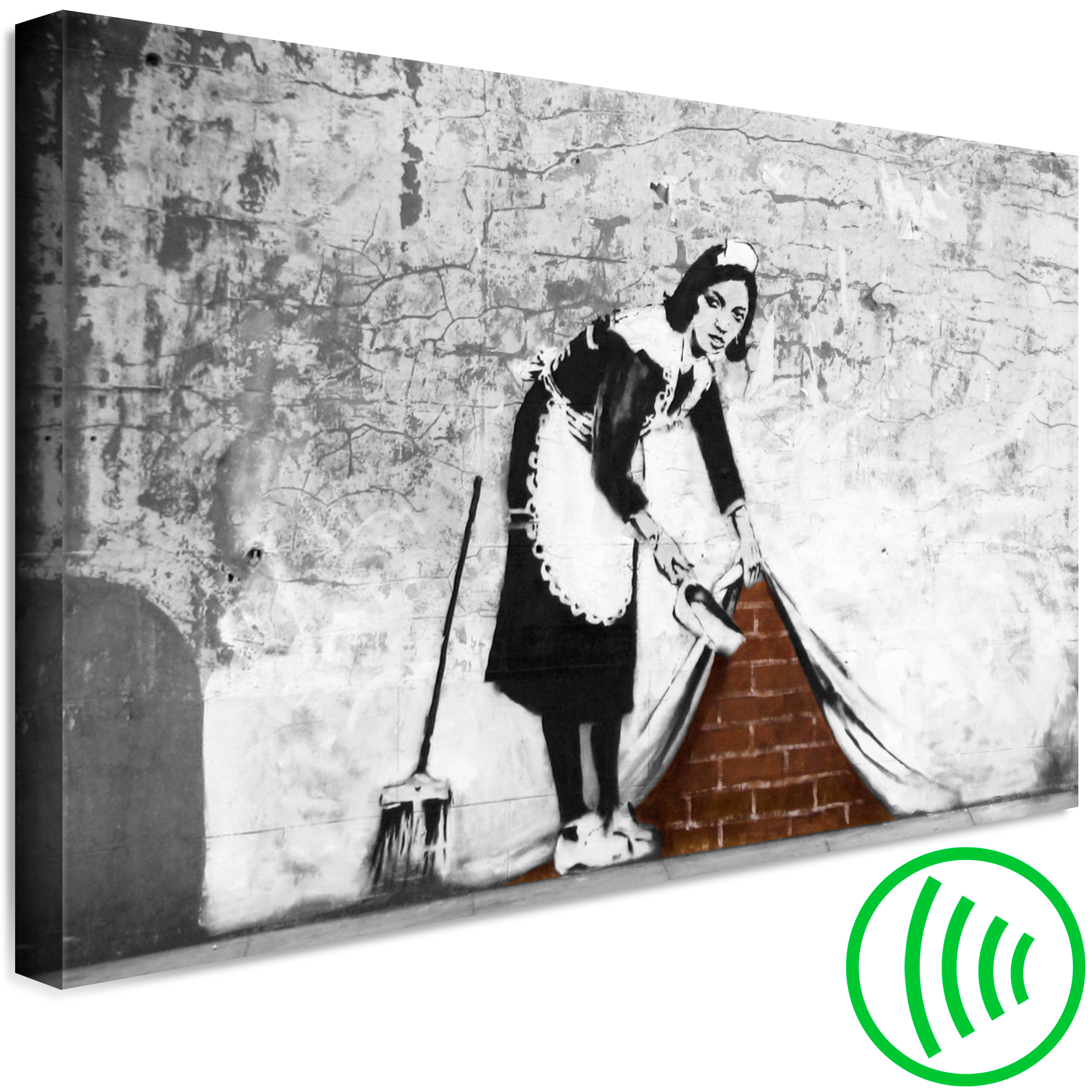 Vlies Leinwand Bild Banksy Abstrakt Moderne Lustig Wandbilder | My XXX