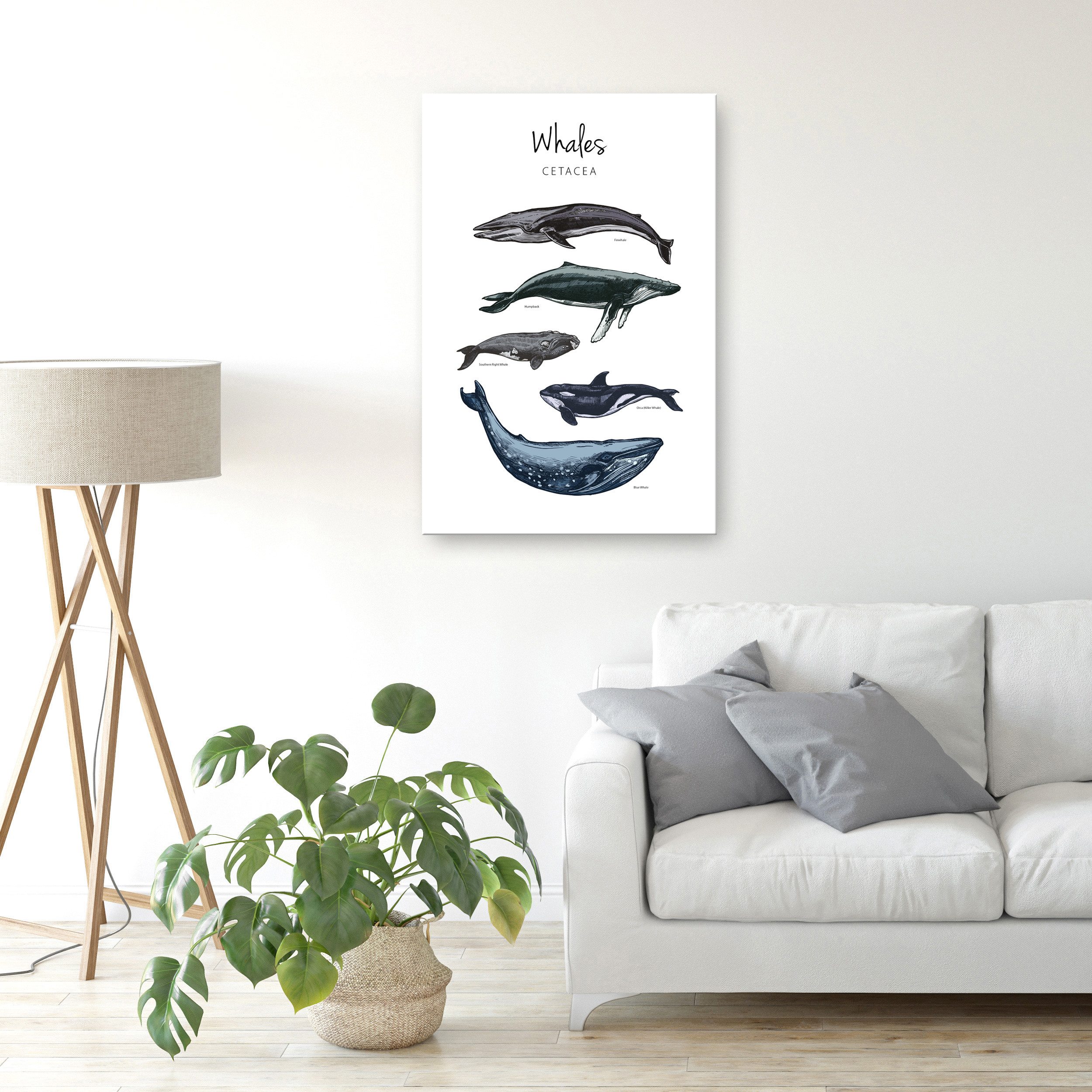 Tiere LEINWAND DEKO BILDER Natur XXL Bild Kunstdruck ...