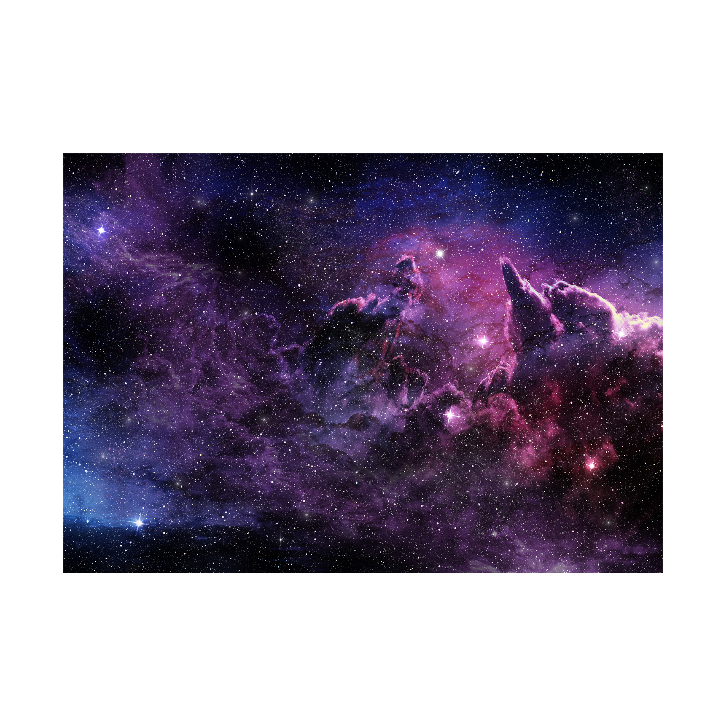 VLIES FOTOTAPETE Galaxy TAPETE Weltraum Sterne Kosmos WANDBILDER XXL